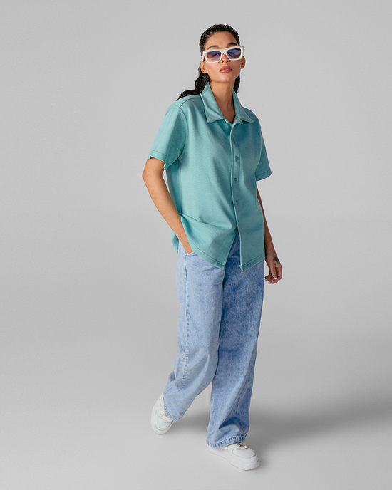 Glacier Vogue Interlock Polo Shirt Women