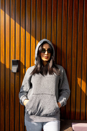 Men And Women Pullover Acid Wash Hoodie