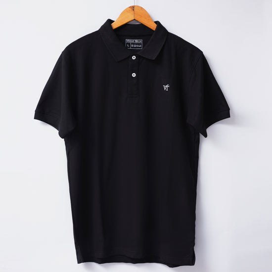 Voguetella VT Polo Shirt Black Unisex