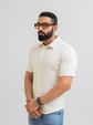 Men Knit Golf Casual Polo