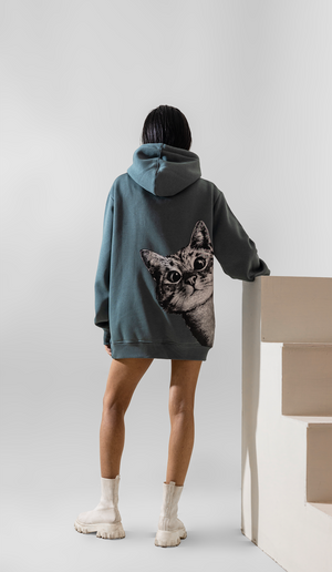 Vogue Catwalk Hoodie for Men / Couples Cool Animal Graphic Hooded Pullover
