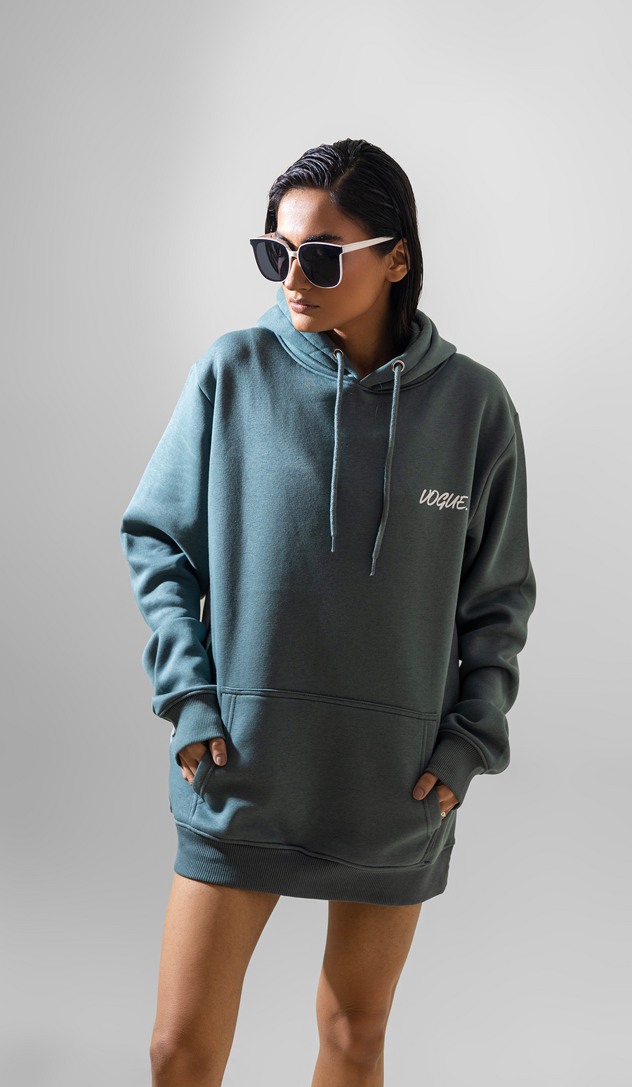 Vogue Catwalk Hoodie for Men / Couples Cool Animal Graphic Hooded Pullover
