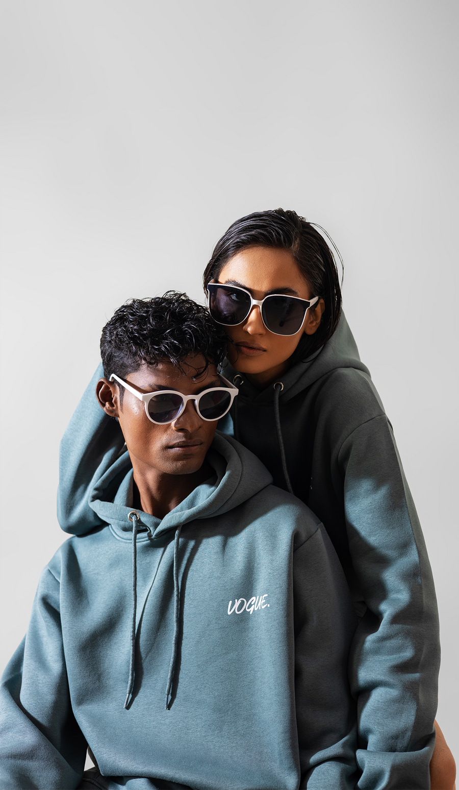 Vogue Catwalk Hoodie for Men / Couples Cool Animal Graphic Hooded Pullover