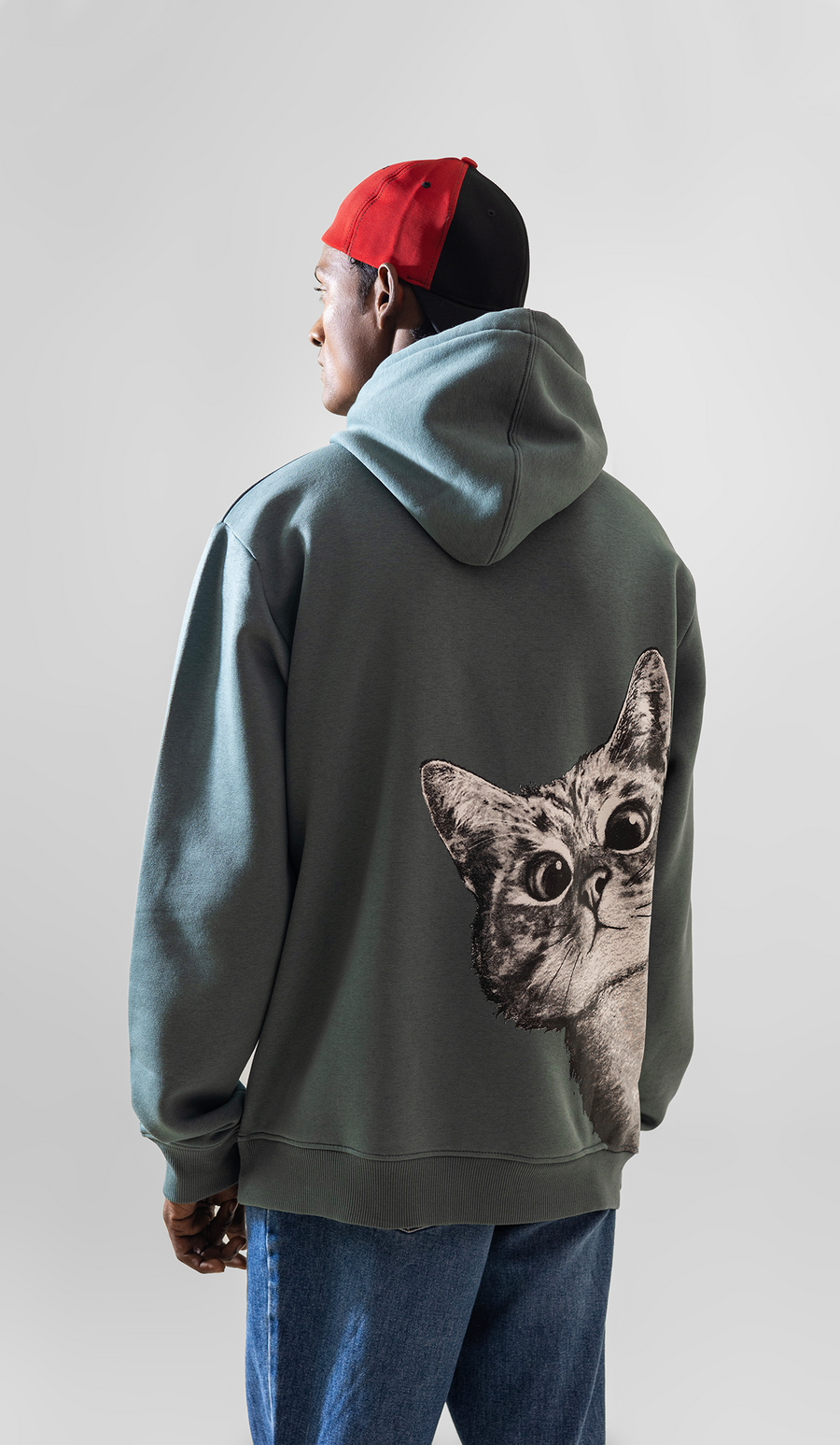 Vogue Catwalk Hoodie for Men / Couples Cool Animal Graphic Hooded Pullover