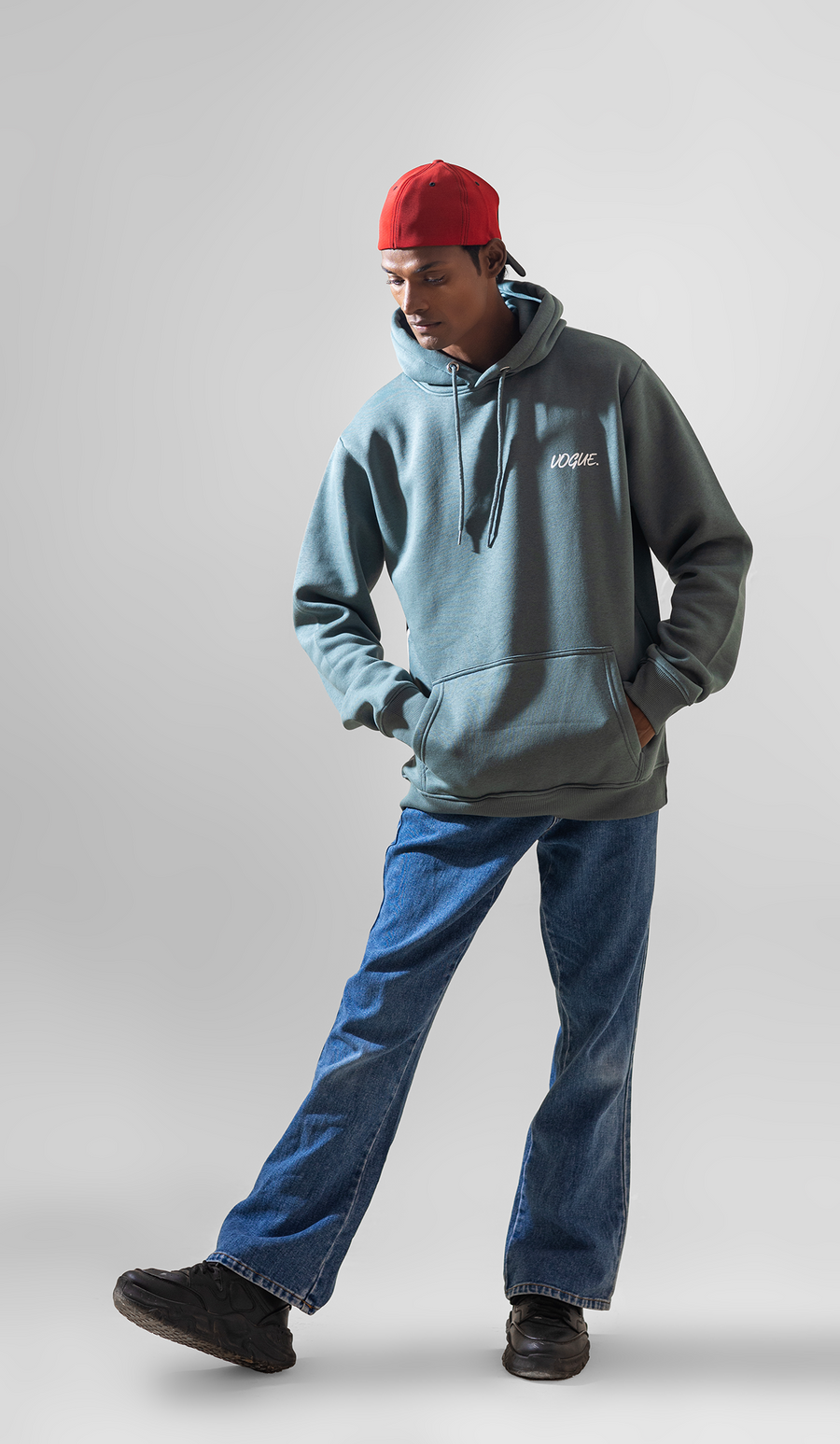 Vogue Catwalk Hoodie for Men / Couples Cool Animal Graphic Hooded Pullover