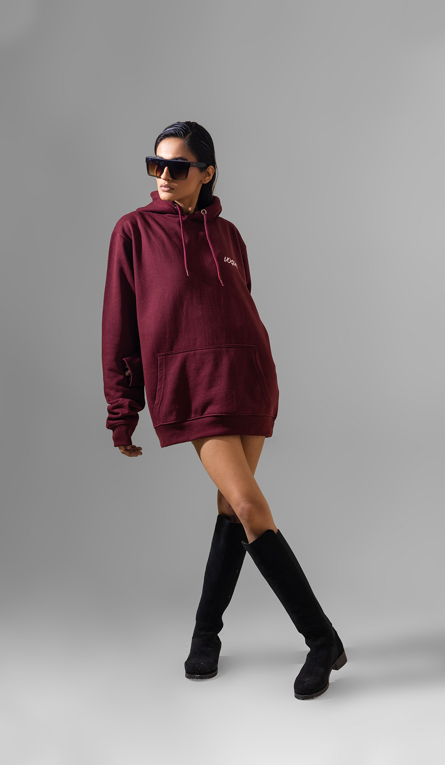 Vogue Signature Hoodie for Men / Couples Cool Graphic Hooded Pullover