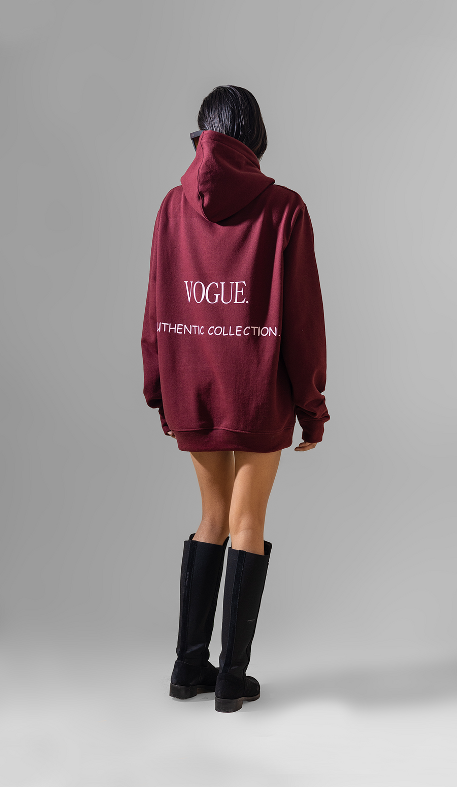 Vogue Signature Hoodie for Men / Couples Cool Graphic Hooded Pullover