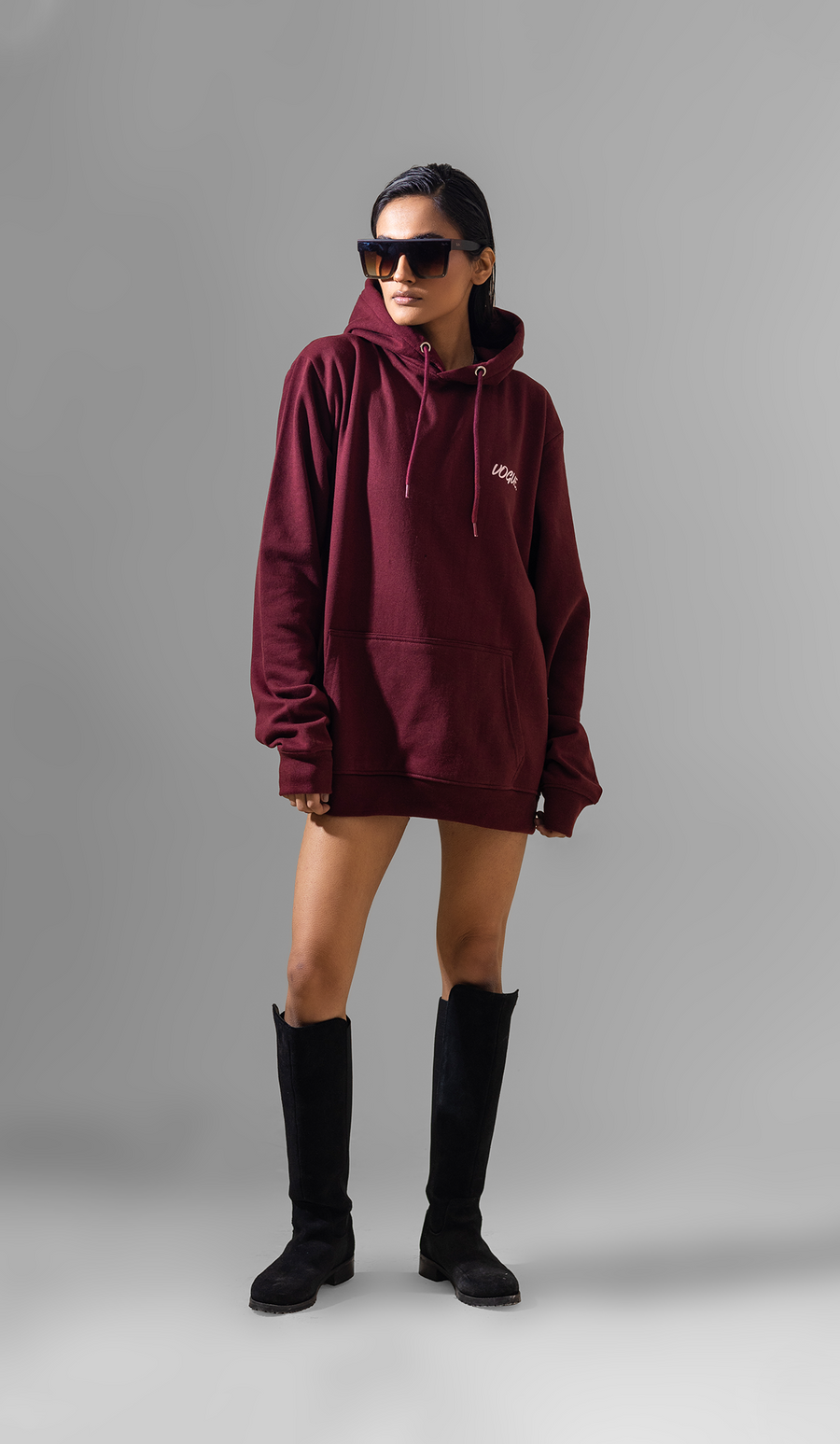 Vogue Signature Hoodie for Men / Couples Cool Graphic Hooded Pullover