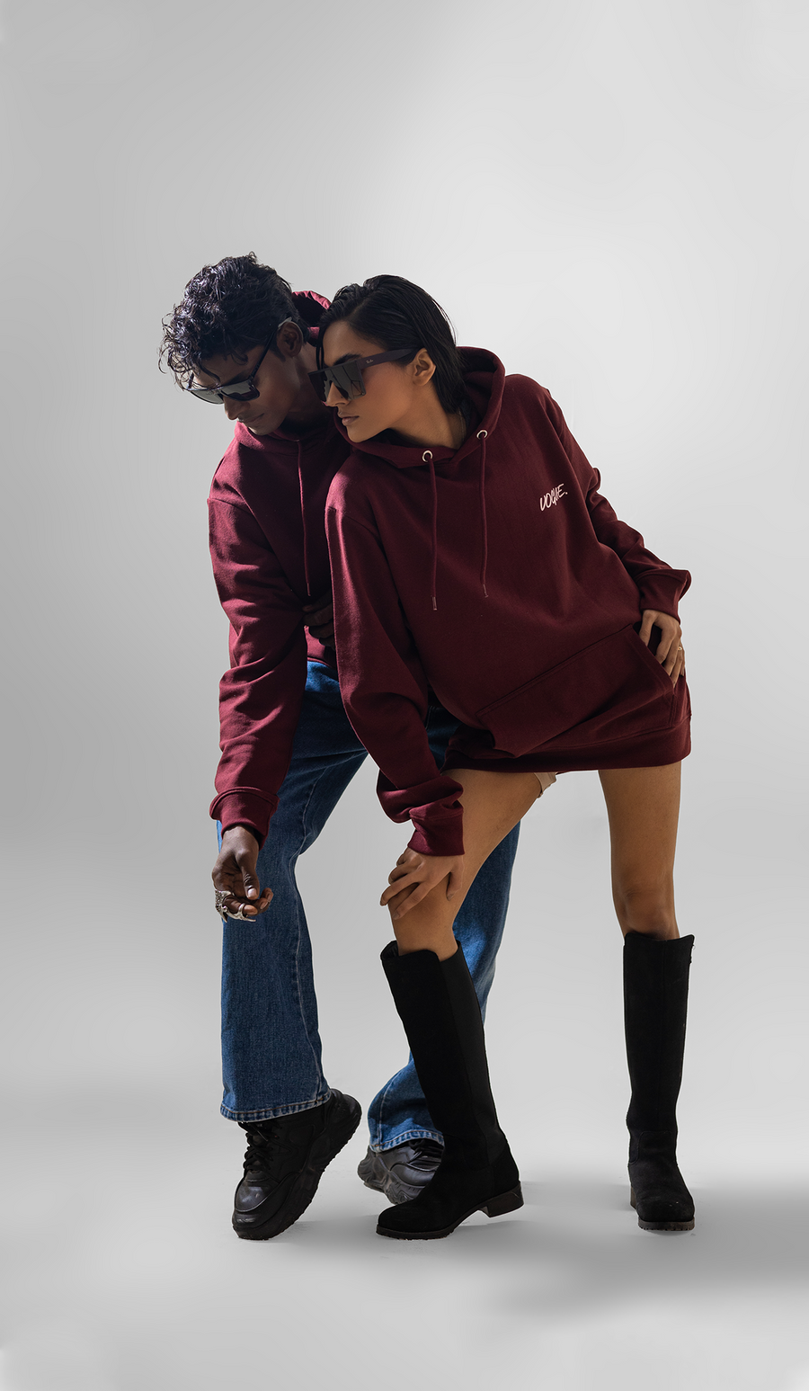 Vogue Signature Hoodie for Men / Couples Cool Graphic Hooded Pullover