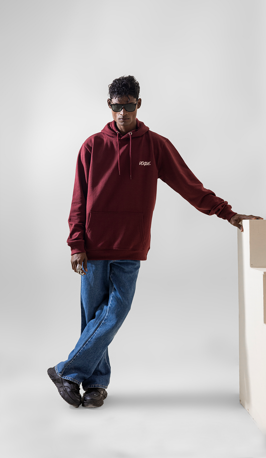 Vogue Signature Hoodie for Men / Couples Cool Graphic Hooded Pullover