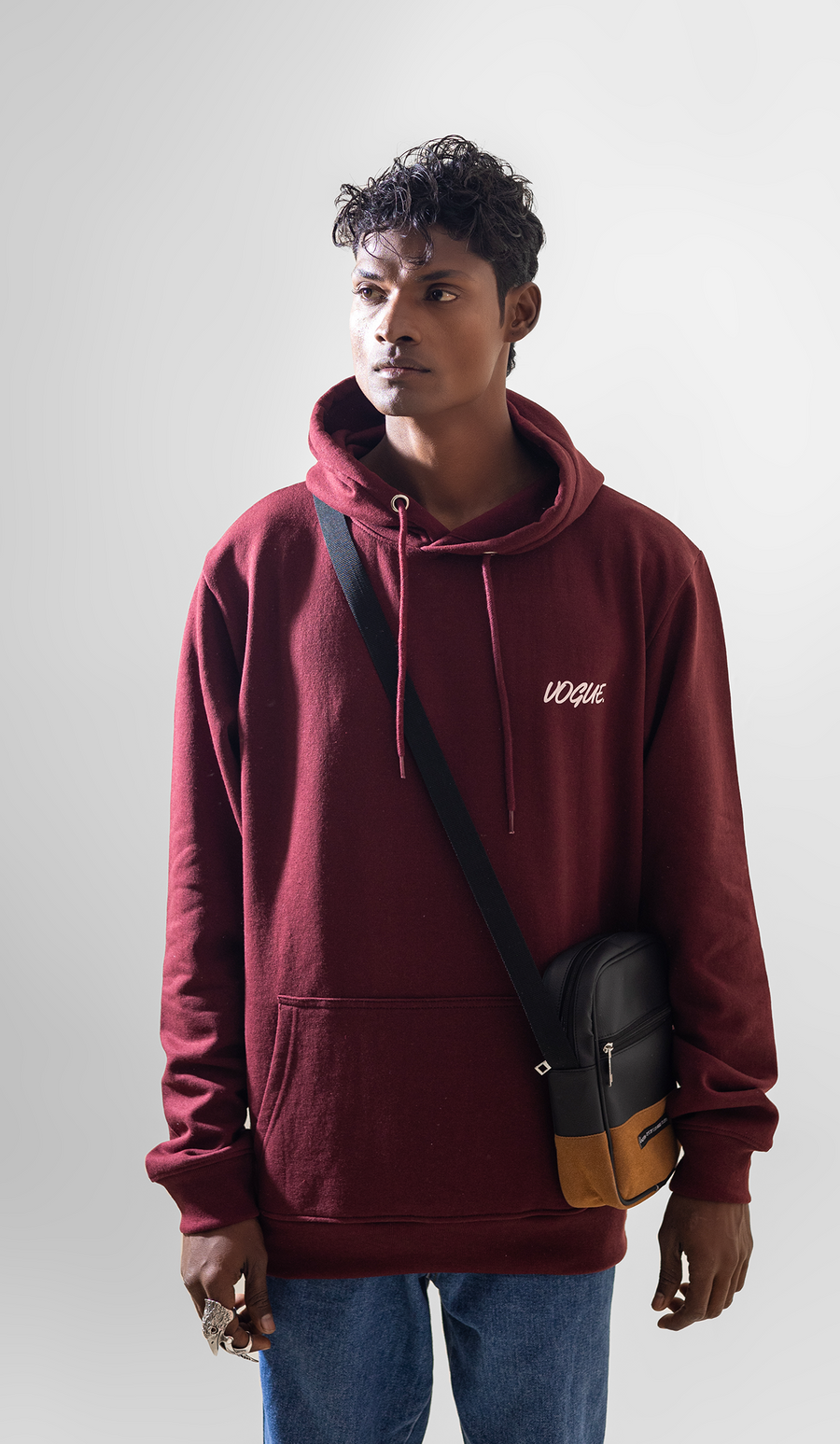 Vogue Signature Hoodie for Men / Couples Cool Graphic Hooded Pullover