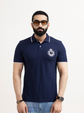 Men Regular Fit Polo Shirt - Navy Blue
