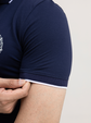 Men Regular Fit Polo Shirt - Navy Blue