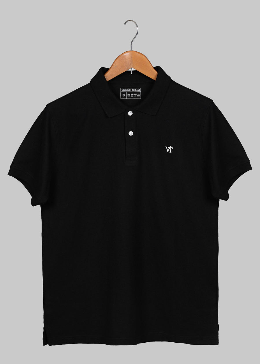Vogue VT Polo Shirt (Black)