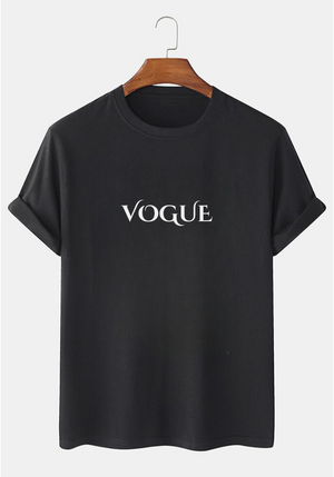 Vogue Tee Black T-Shirt
