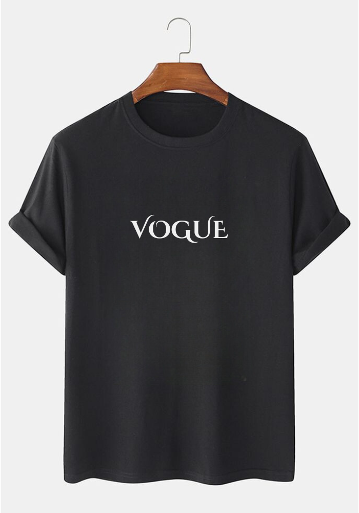 Vogue Tee Black T-Shirt